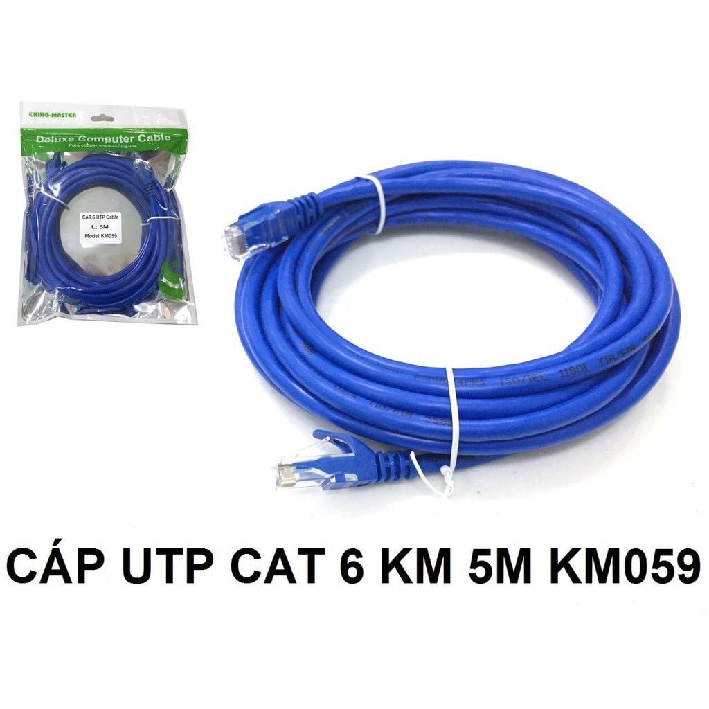 CABLE MẠNG 1.5 KINGMASTER KM056 Cat6