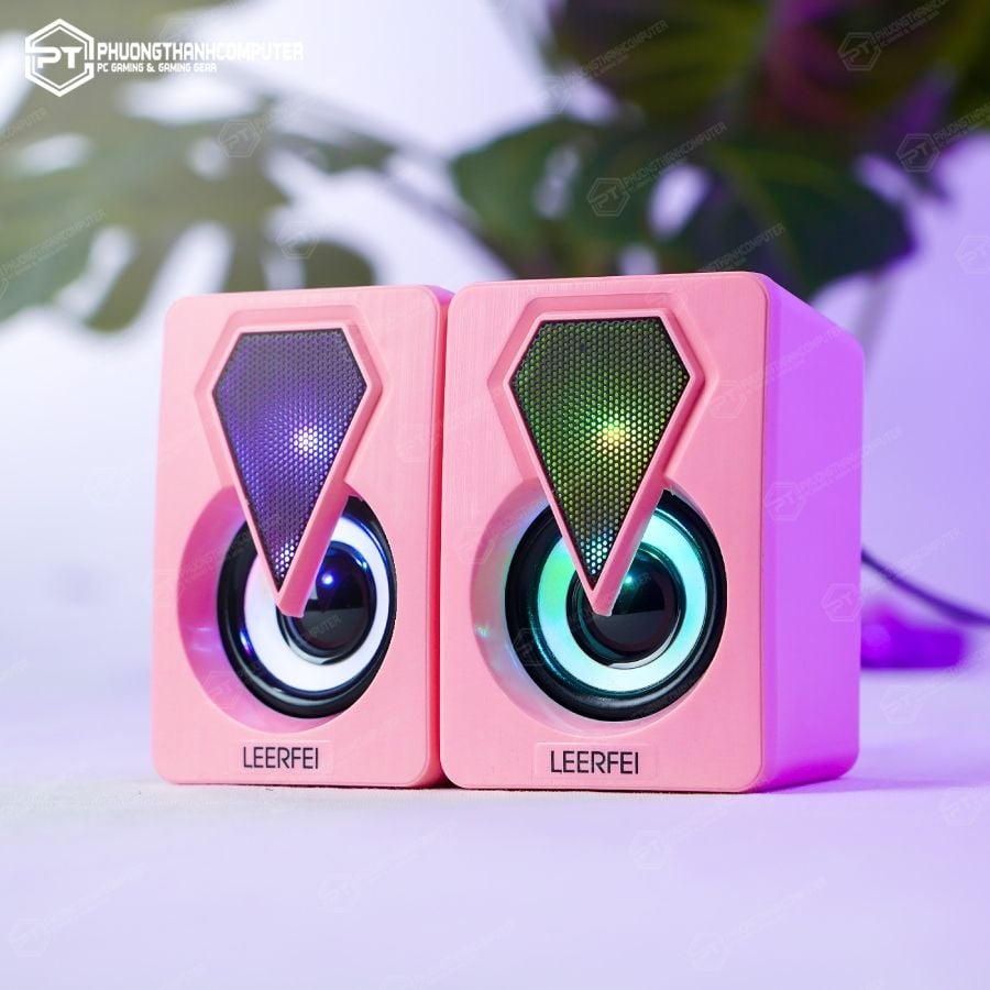 LOA 2.0 YSD 1046 LED Hồng