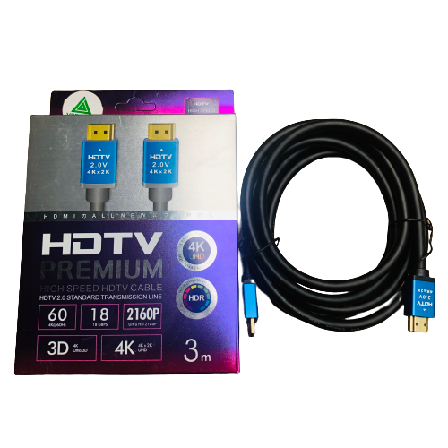 CABLE HDMI 4K 10M HDTV PREMIUM Full Box