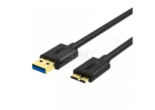 CABLE USB => Micro-B UNITEK 1M YC461GBK