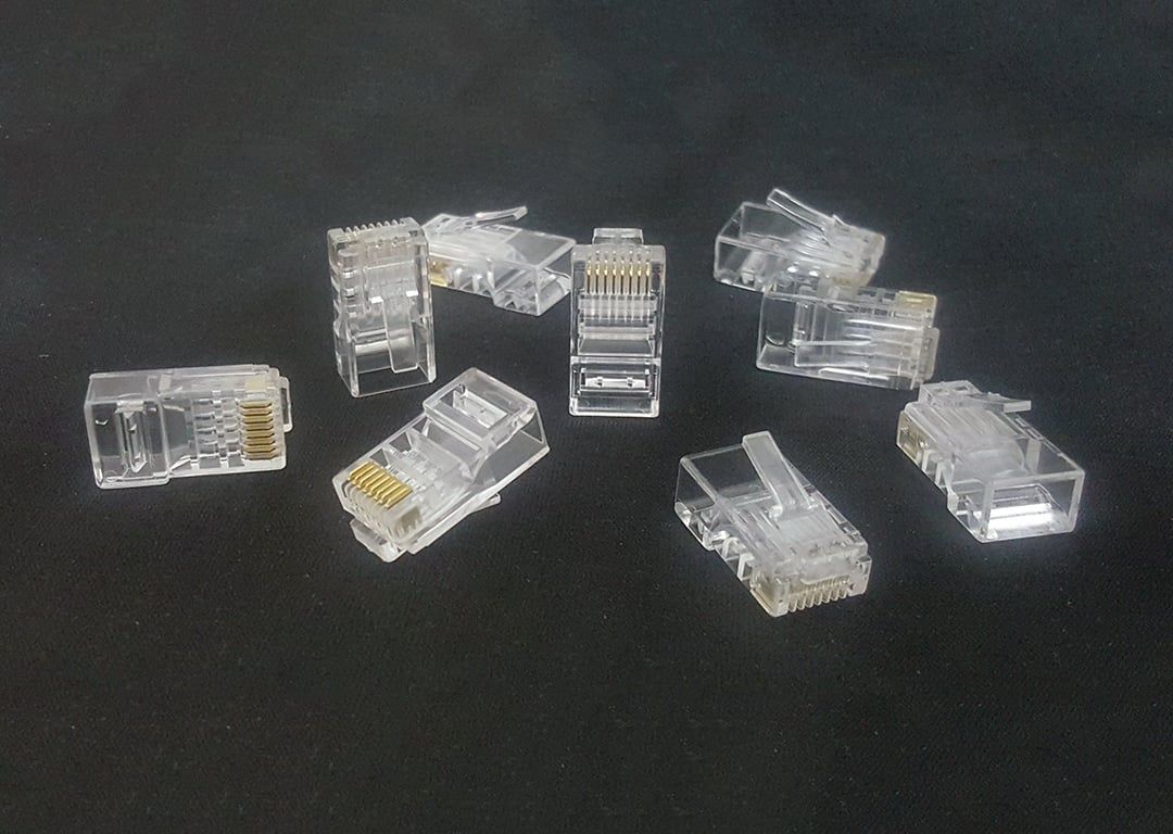 ĐẦU RJ45 KINGMASTER KM601 Cat6 100c/hộp (Nhựa)