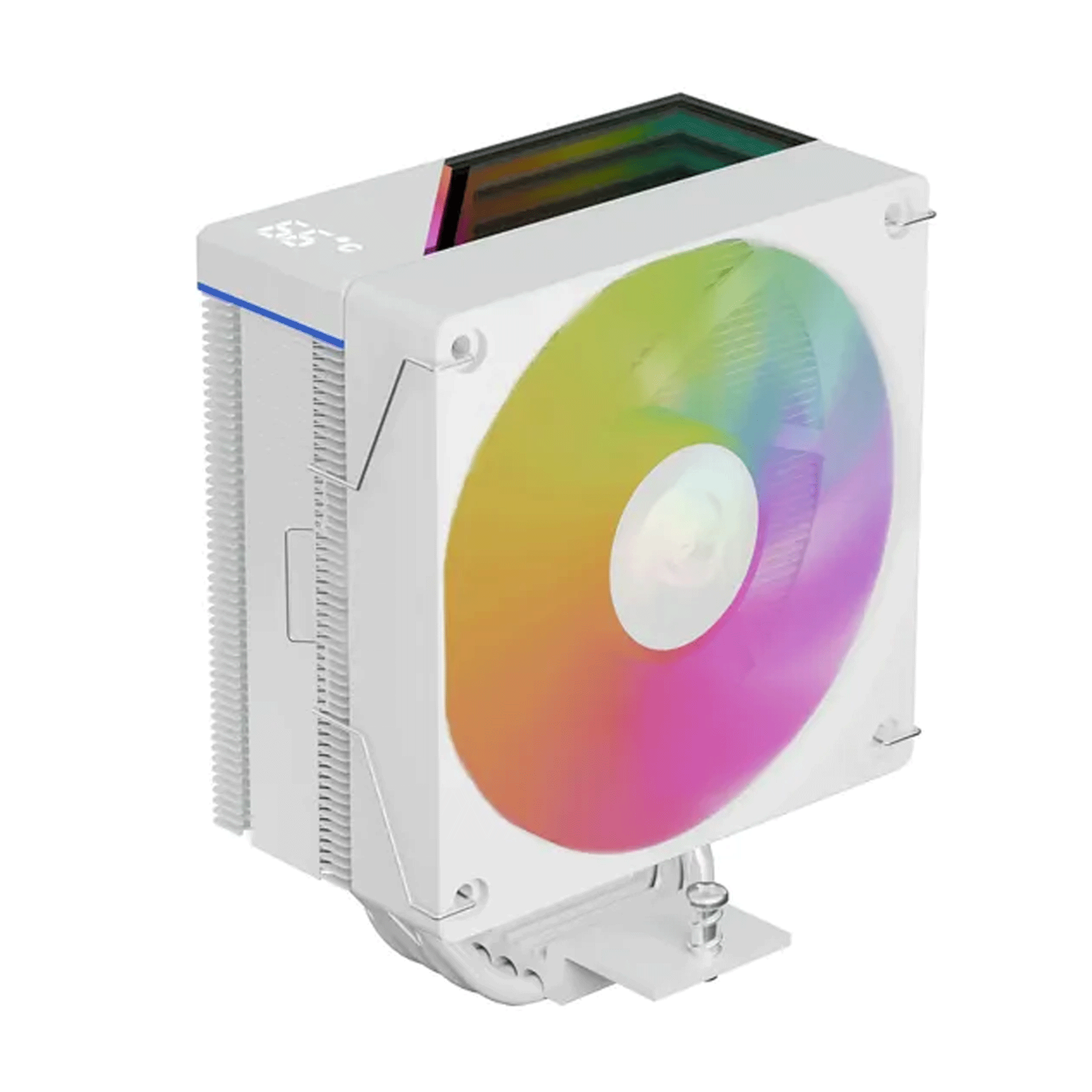 FAN CPU Leopard KF420E ARGB -115x/1200/1700/AMD- Trắng (350K KV)
