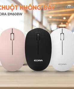 Chuột không dây E-DRA EM608W Silent – Thiết kế êm ái, giá rẻ, phù hợp văn phòng