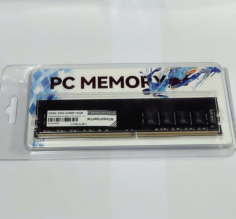 DDR4 16GB/3200 MEMRUNNER (RN43216G5U0M18) Chính Hãng