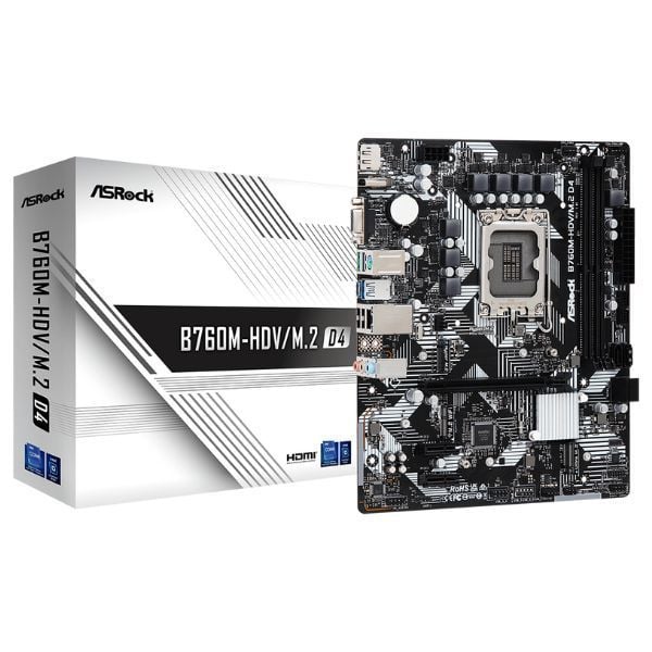 MAIN ASROCK B760M-HDV M.2 (RAM 5) Chính Hãng