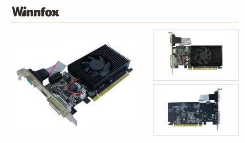 VGA 4GB WINNFOX R7 240LP-4GD3 1 Fan New