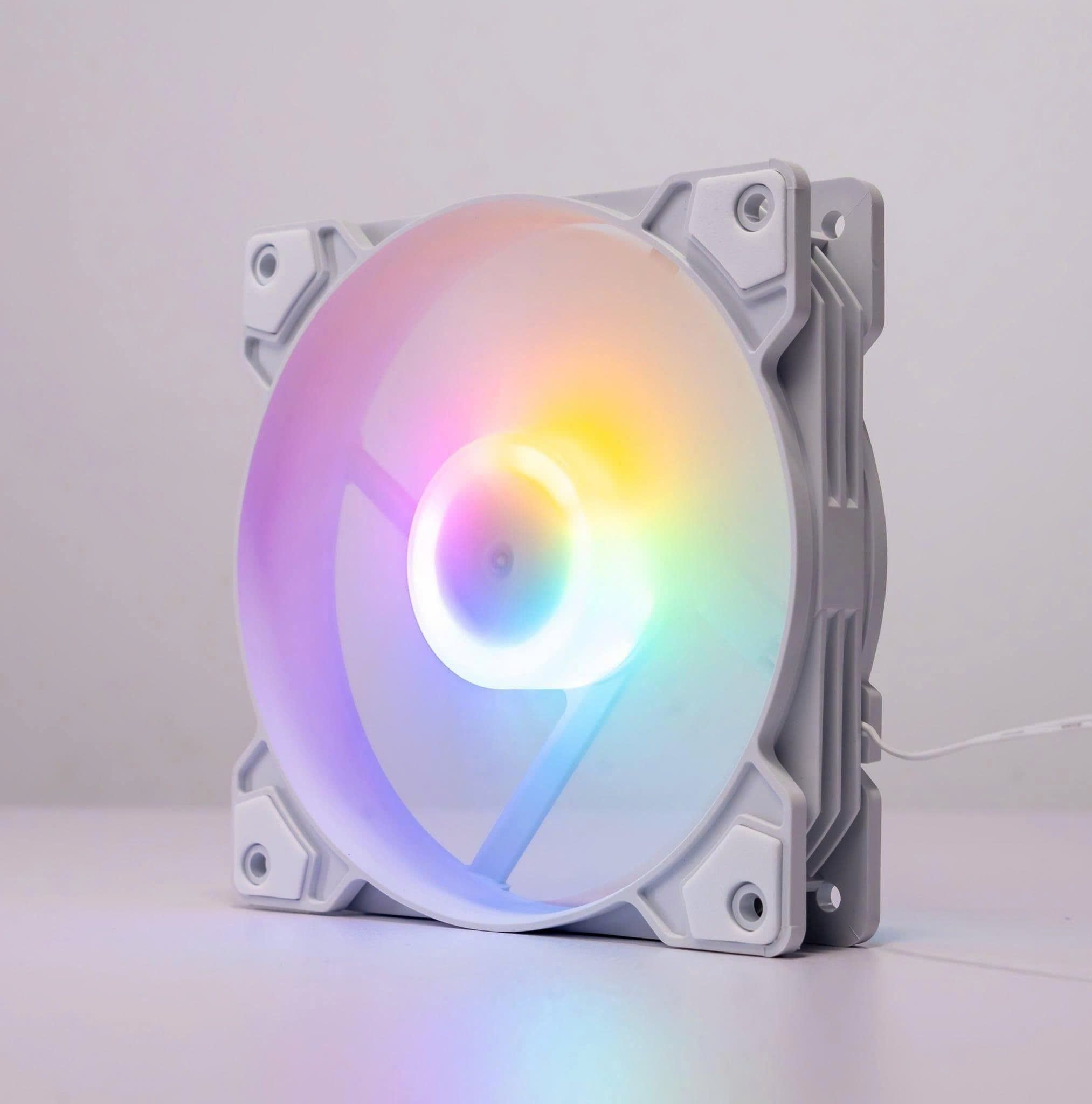 FAN CASE Leopard K8 LED Trắng