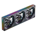 KIT Liền Khối 3FAN CASE JONSBO ZA-360 (Gắn Hub ARGB) Đen (Xuôi/Ngược)
