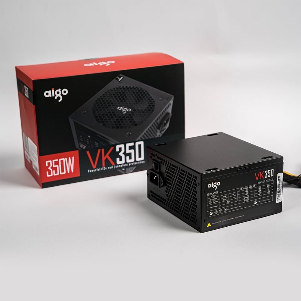 NGUỒN AIGO VK350 350W (CST) BOX Chính Hãng