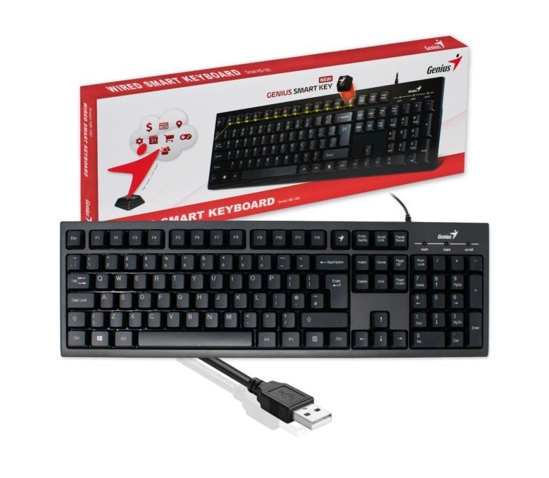 KEYBOARD GENIUS KB100 Chính Hãng