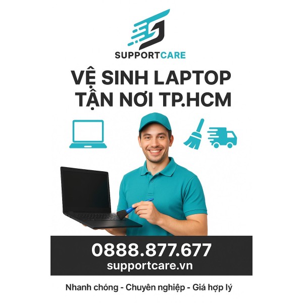 Vệ sinh máy tính Hóc Môn (PC Laptop)